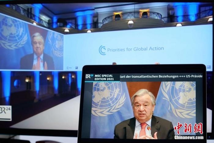 資料圖：聯(lián)合國秘書長古特雷斯。
<a target='_blank' href='http://www.chinanews.com/'>中新社</a>記者 彭大偉 攝