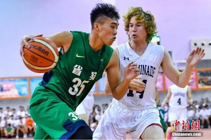 　　資料圖：中美青少年籃球友誼賽。<a target='_blank' href='http://www.chinanews.com/'>中新社</a>記者 陳驥旻 攝