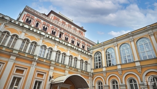  △當地時間3月21日，莫斯科，克里姆林宮。（總臺央廣記者潘毅拍攝）