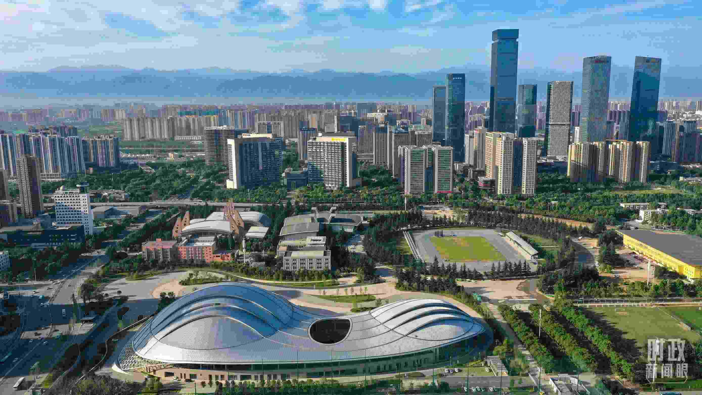 △西安高新區(qū)。（圖／視覺(jué)中國(guó)）