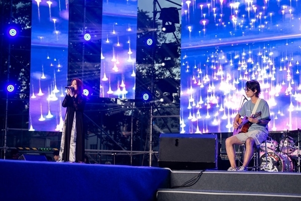 歌會現(xiàn)場。人民網(wǎng)記者 翁奇羽攝