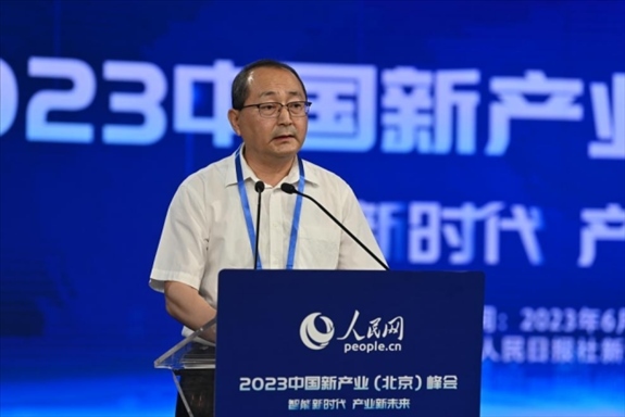 中央網(wǎng)信辦網(wǎng)絡(luò)綜合治理局副局長(zhǎng)李云峰。人民網(wǎng)記者 于凱攝