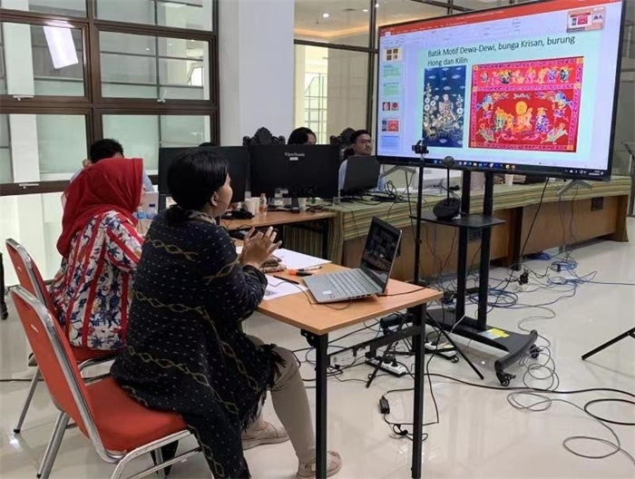 活動現場。供圖：印尼三一一大學孔子學院