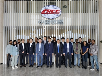 中國土木福州設計院埃塞分院團隊合影。受訪對象供圖