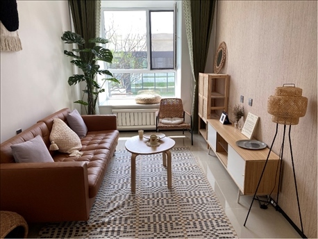 輝山英才社區(qū)樣板間。北京外國語大學 許青攝