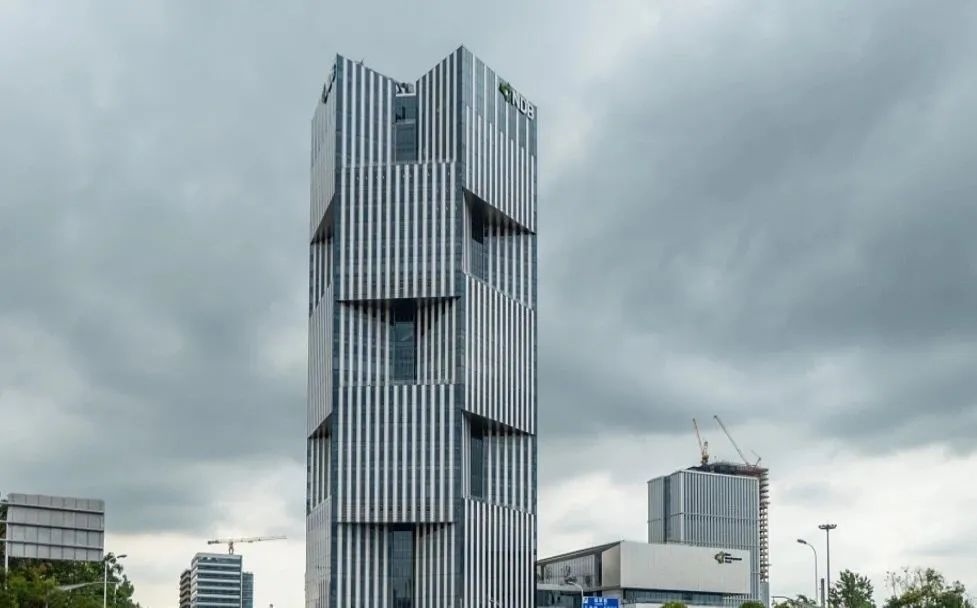 上海浦東新區(qū)，金磚國家新開發(fā)銀行總部大樓。