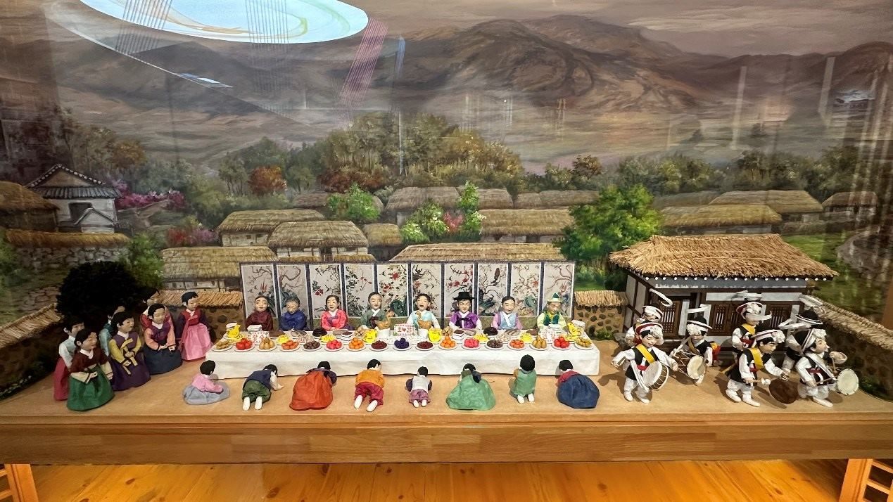 朝鮮族花甲禮展示。人民網(wǎng)記者 金洪花攝