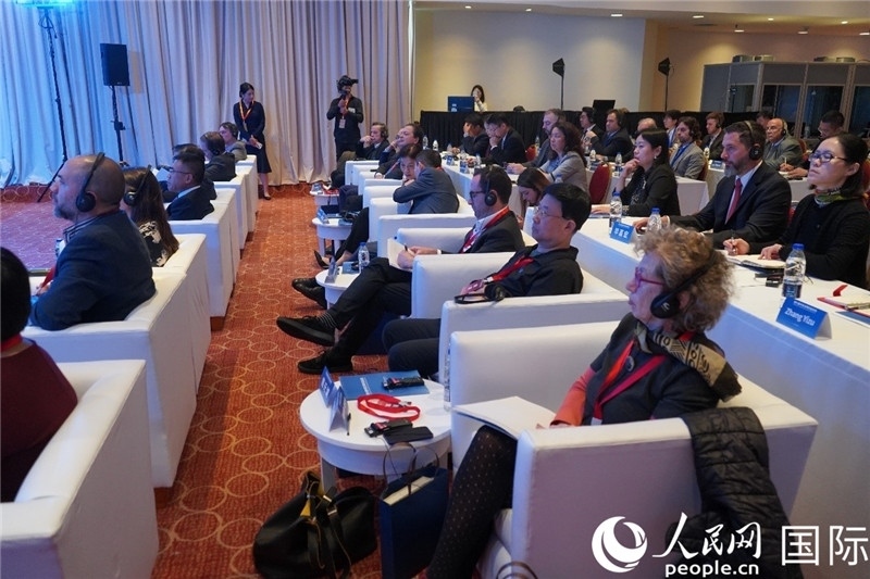 圖為“中拉文明對話論壇”現(xiàn)場。人民網(wǎng)記者 許放攝