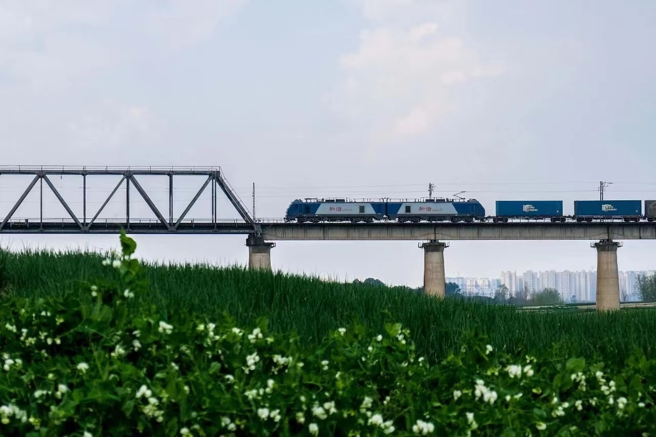 國鐵集團(tuán)發(fā)布中歐班列全程時刻表成果。國鐵集團(tuán)供圖