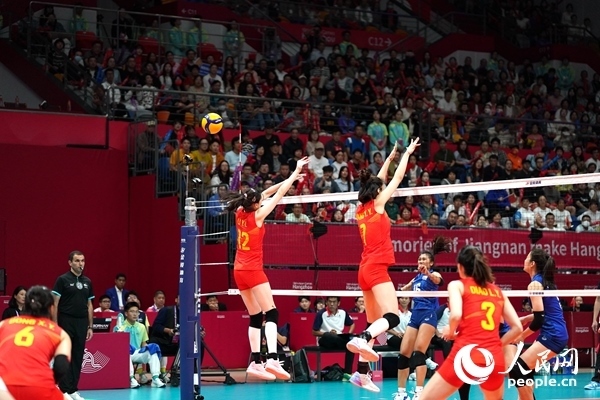 比賽現(xiàn)場。人民網(wǎng)記者 胡雪蓉攝