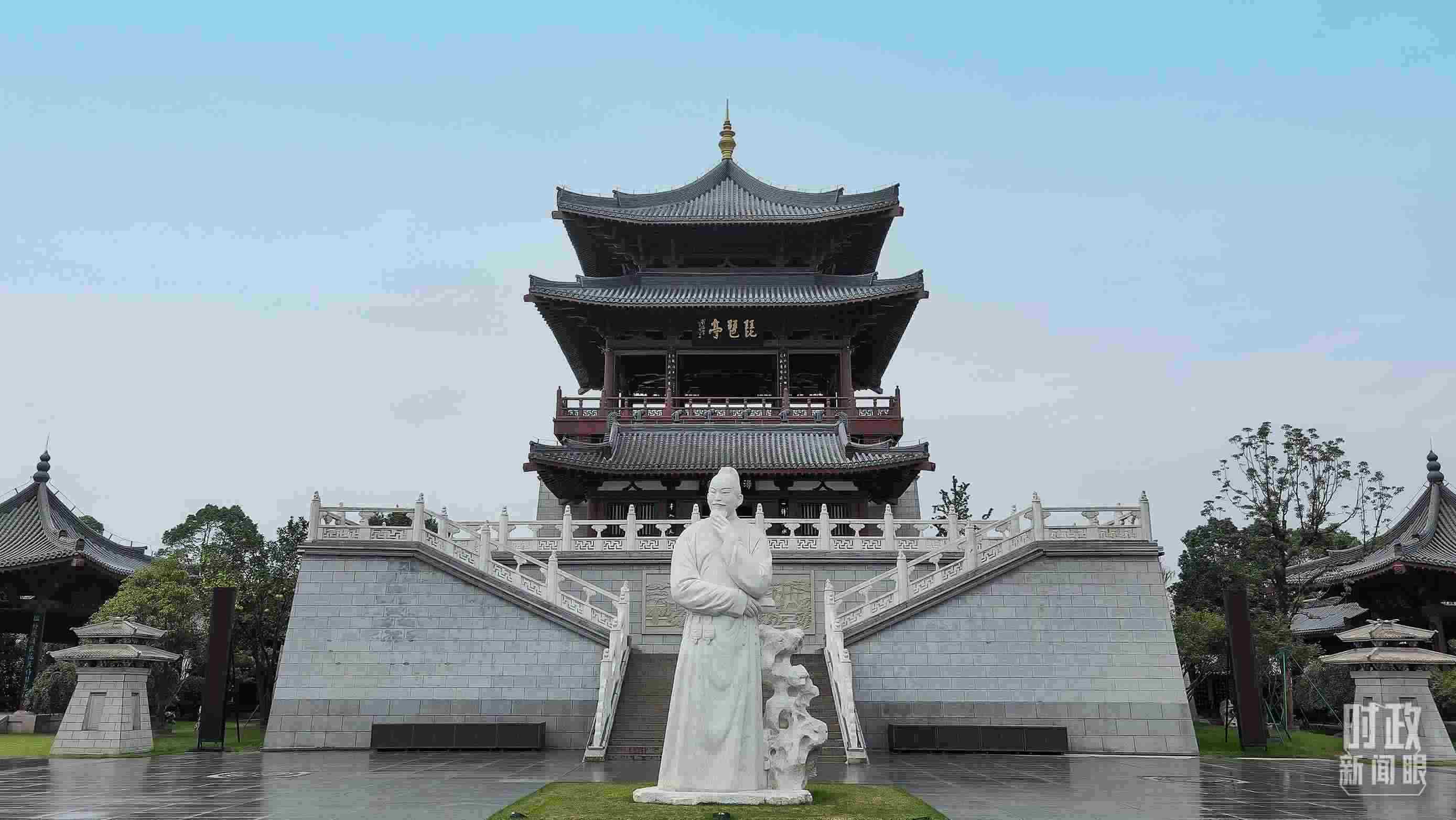 △琵琶亭。（總臺央視記者程鋮拍攝）