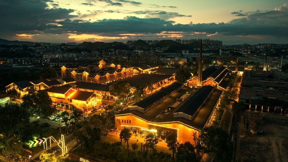 ↑ 景德鎮(zhèn)文創(chuàng)街區(qū)。