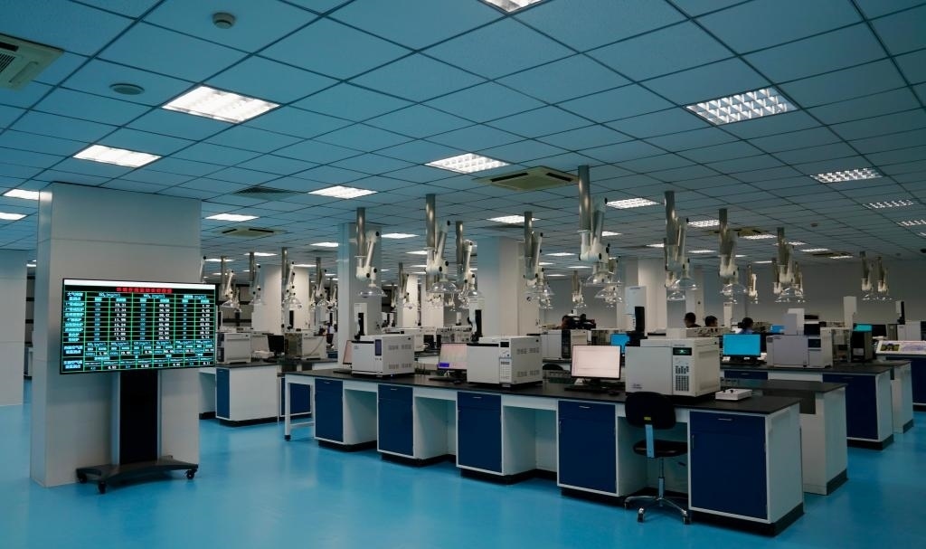 近日拍攝的公司檢驗(yàn)計(jì)量中心。新華社記者 胡晨歡 攝