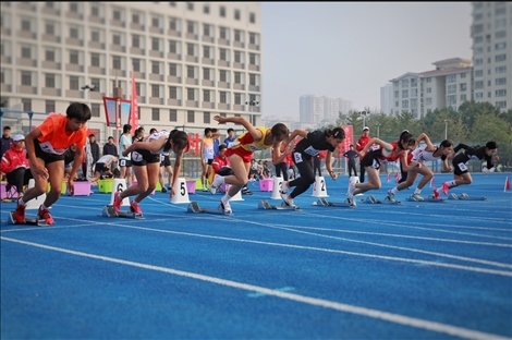 第59屆北京市中學(xué)生田徑運(yùn)動(dòng)會(huì)暨北京學(xué)生金奧運(yùn)動(dòng)隊(duì)田徑運(yùn)動(dòng)會(huì)。北京市教委供圖