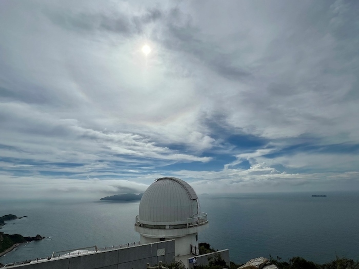 天文樓太陽望遠鏡圓頂。人民網高清揚攝