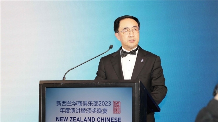 新西蘭華商聯(lián)合總會主席楊健。攝影：張凱