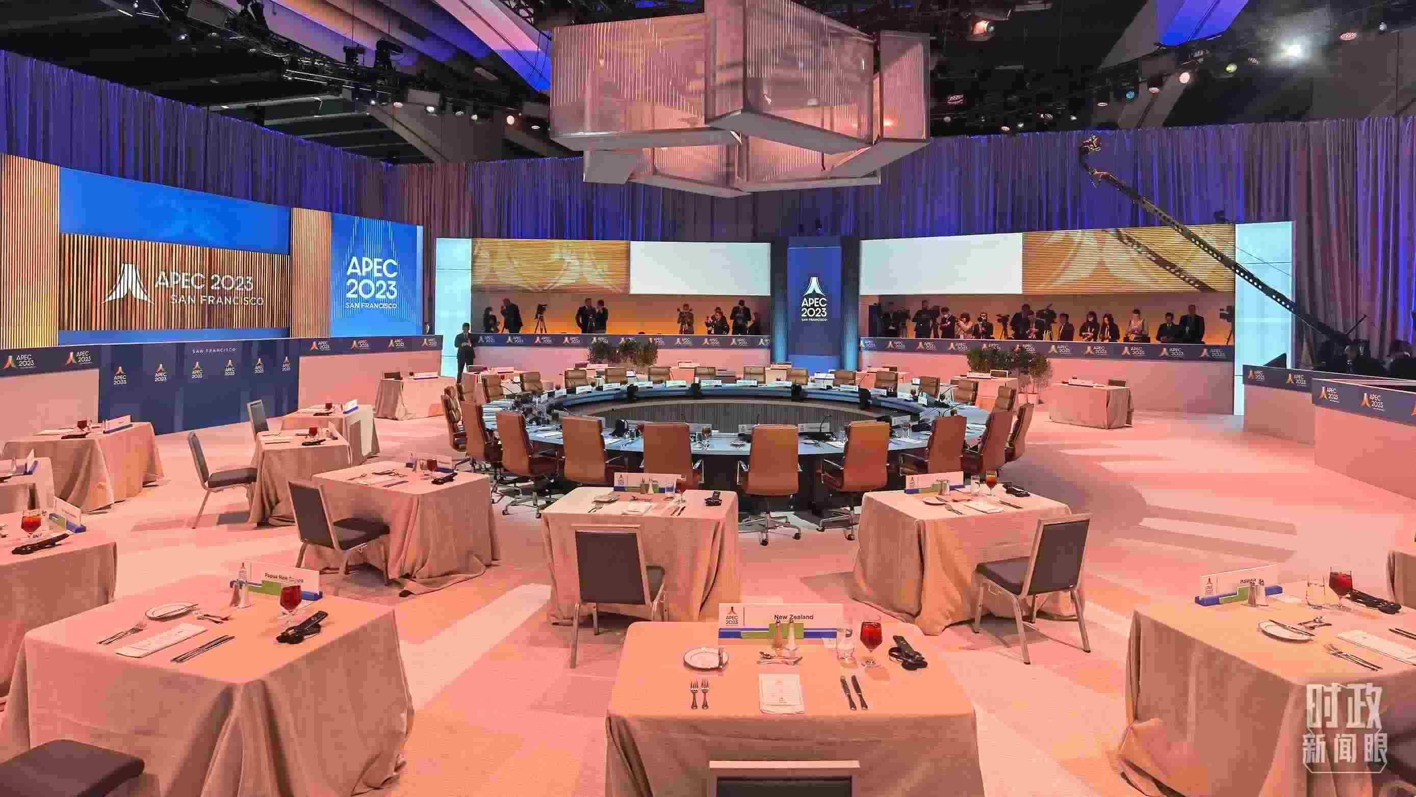 △會(huì)議開始前的現(xiàn)場(chǎng)。（總臺(tái)央視記者石丞拍攝）