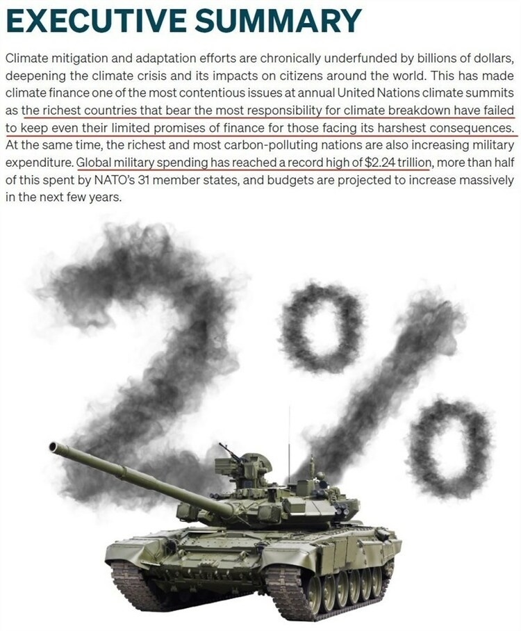 看看北約的“碳足跡”，就知道西方的氣候承諾有多扯