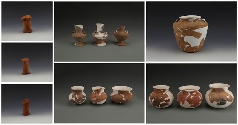 龜山遺址出土陶器。國(guó)家文物局供圖