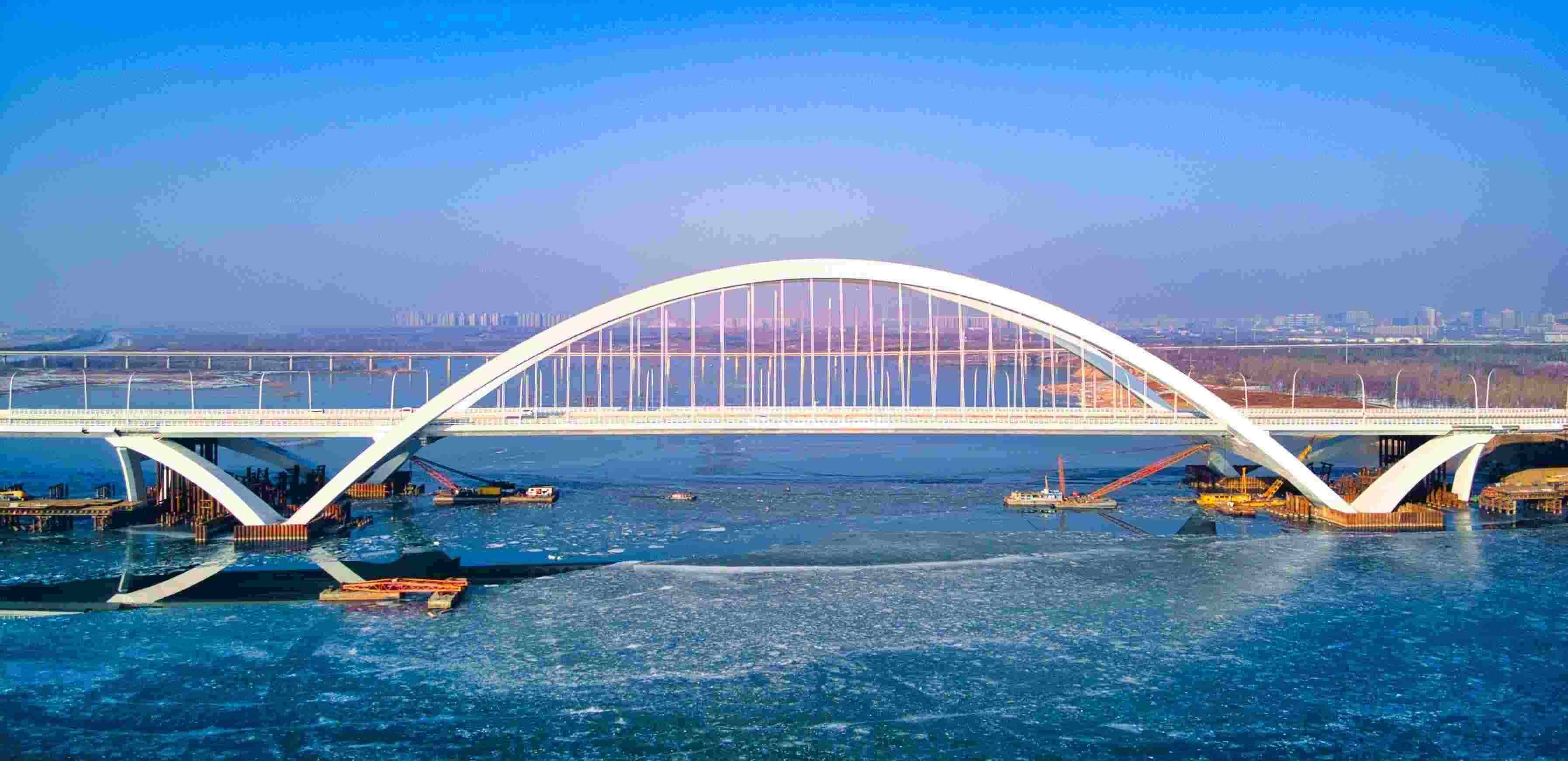 開通后的京雄大橋。受訪方供圖