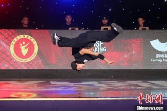 今年7月，首屆亞洲霹靂舞錦標賽在拱墅運河體育公園體育館舉行。郭天奇 攝