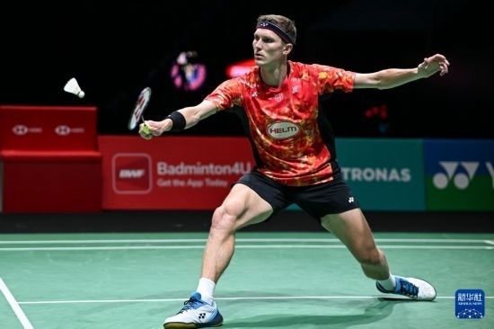 1月13日，安賽龍在比賽中。新華社記者 程一恒 攝