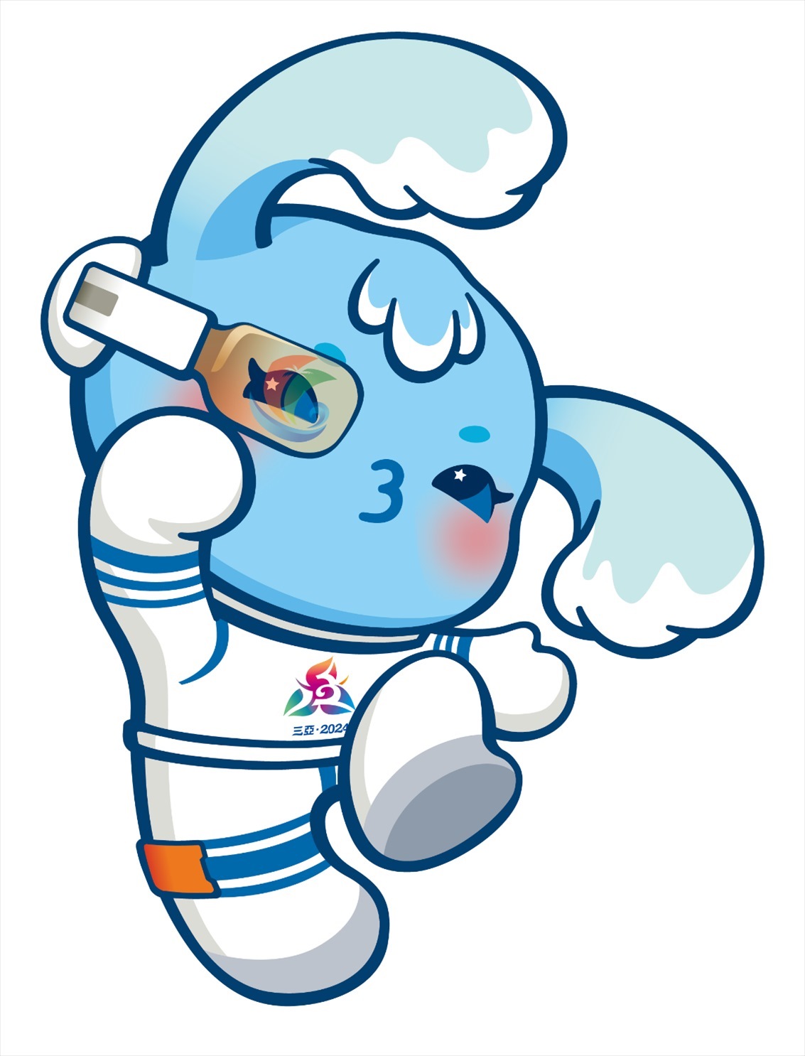 第十二屆全國(guó)少數(shù)民族傳統(tǒng)體育運(yùn)動(dòng)會(huì)吉祥物“吉貝”。第十二屆全國(guó)少數(shù)民族傳統(tǒng)體育運(yùn)動(dòng)會(huì)組委會(huì)供圖