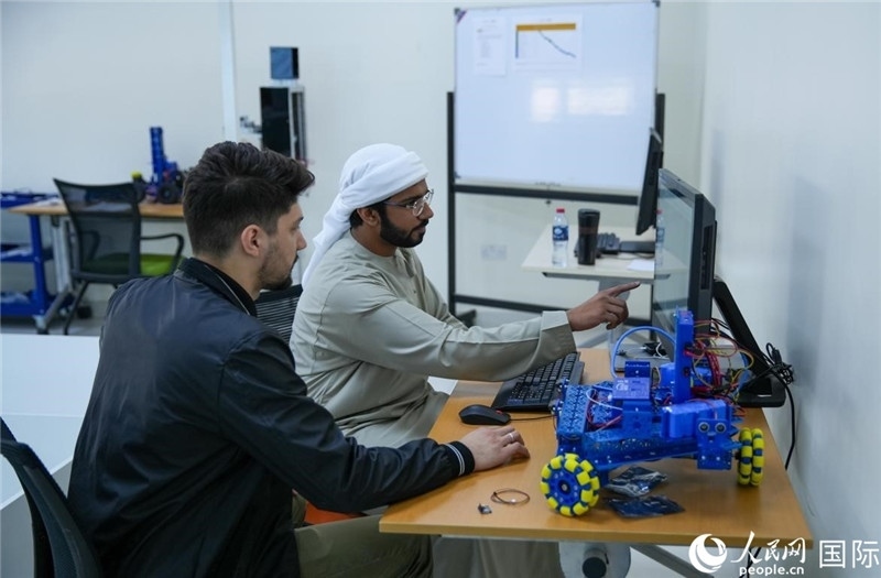 培訓(xùn)中心展示。人民網(wǎng)塔里克·易卜拉欣攝