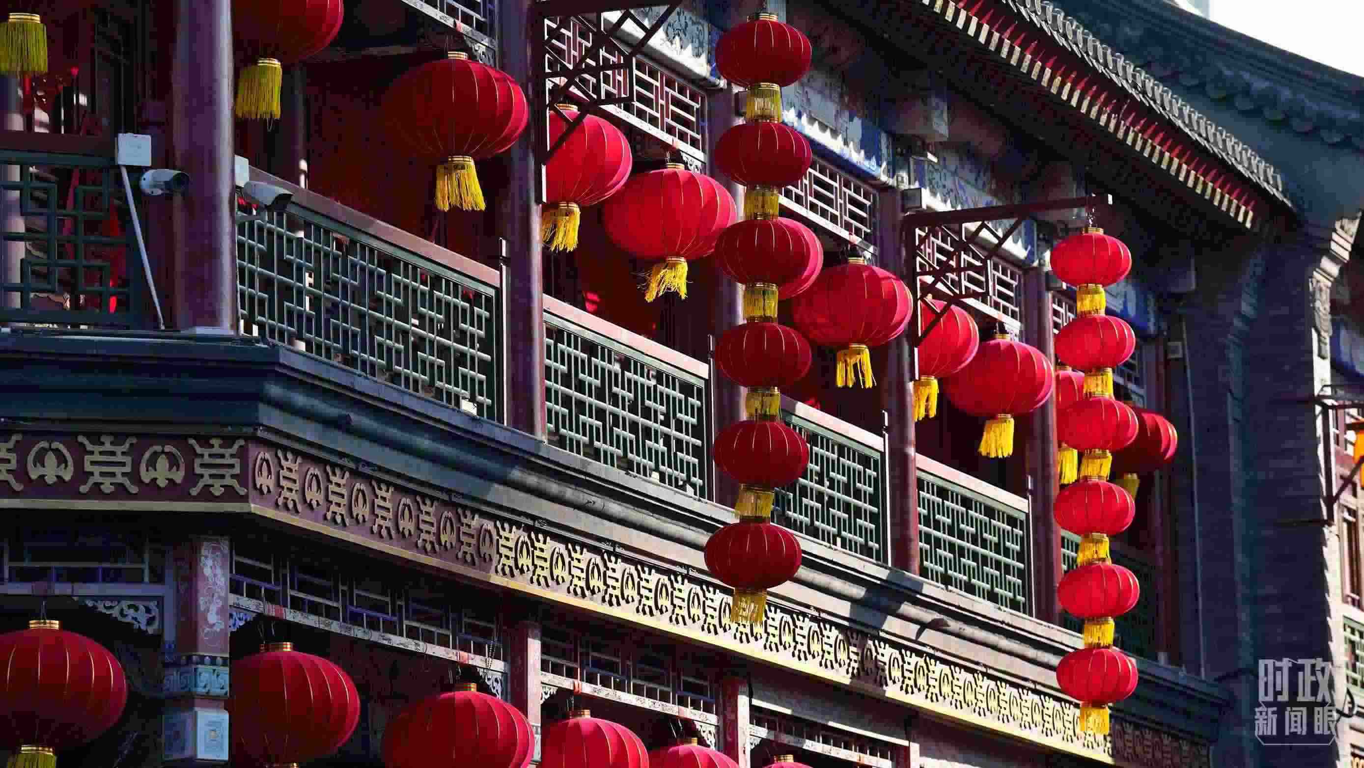 △天津古文化街。（總臺(tái)國(guó)廣記者李晉拍攝）