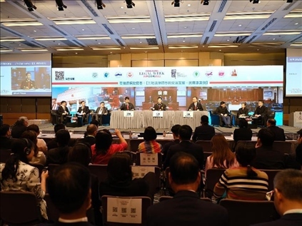 2023香港法律周，粵港澳三地聯(lián)合模擬庭審民商事案例，交流互鑒法律程序等問題。