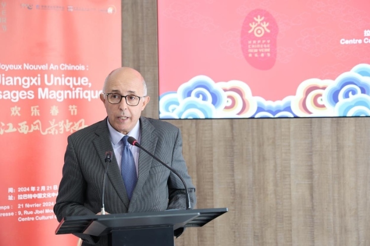 拉巴特文化藝術(shù)遺產(chǎn)復(fù)興協(xié)會主席德里希致辭?；艟z