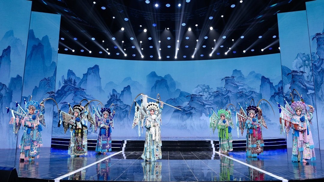 圖：秦腔戲曲《楊門女將》 表演者：惠敏莉、趙璐璐等