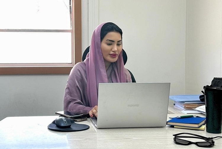 卡爾圖姆在工作中。中石化南京工程中東公司供圖