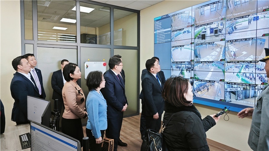 3月24日，中蒙官員考察項(xiàng)目。駐蒙古使館供圖