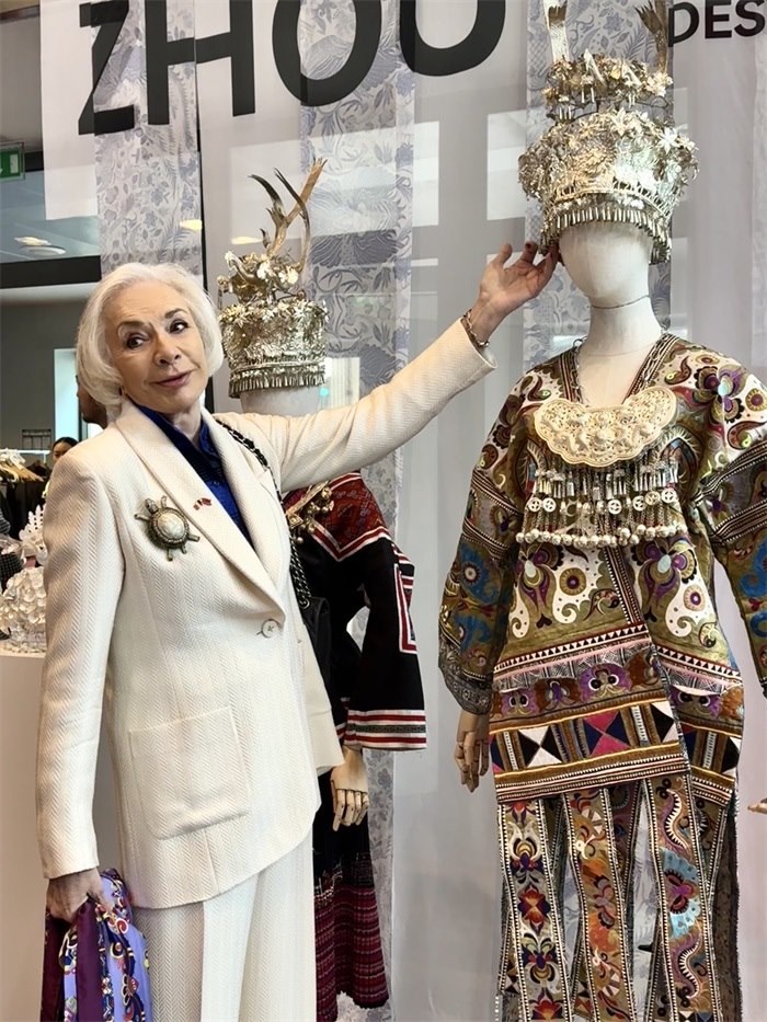 法國友人參加2024多彩貴州文化和旅游推廣周活動。主辦方供圖