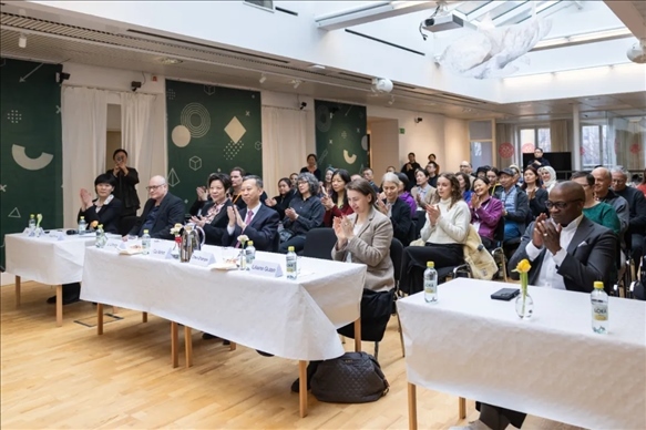 活動(dòng)現(xiàn)場。中國駐瑞典大使館供圖