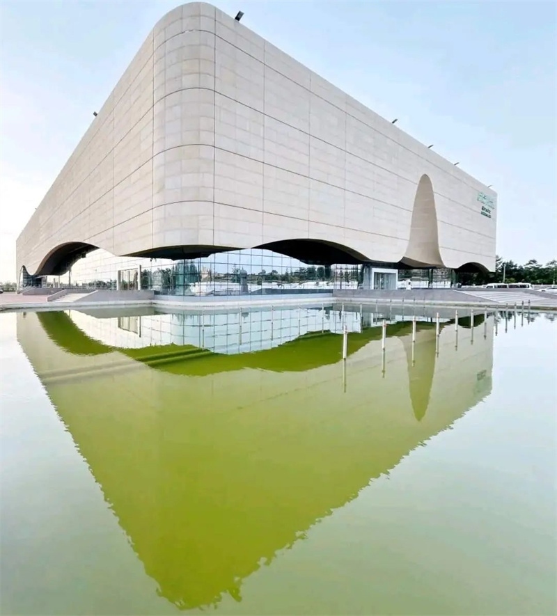 中國(guó)政府援建阿爾及爾歌劇院。大使館供圖