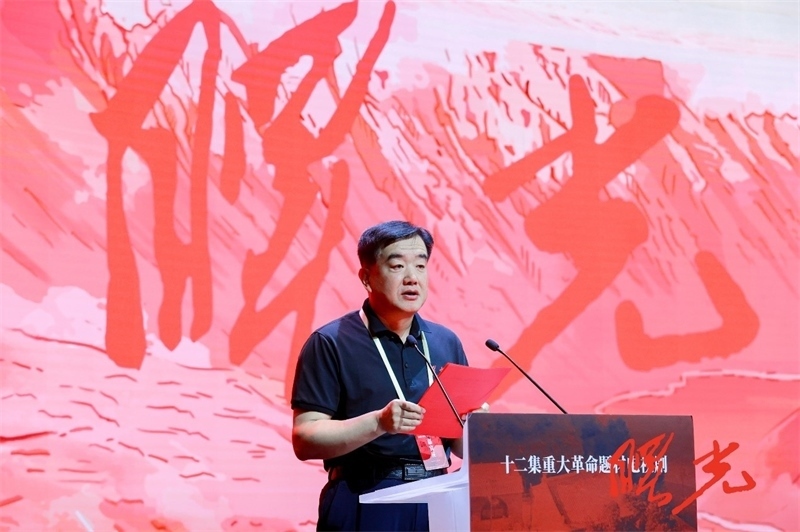 陜西省榆林市米脂縣委副書記、縣長楊樹森致辭