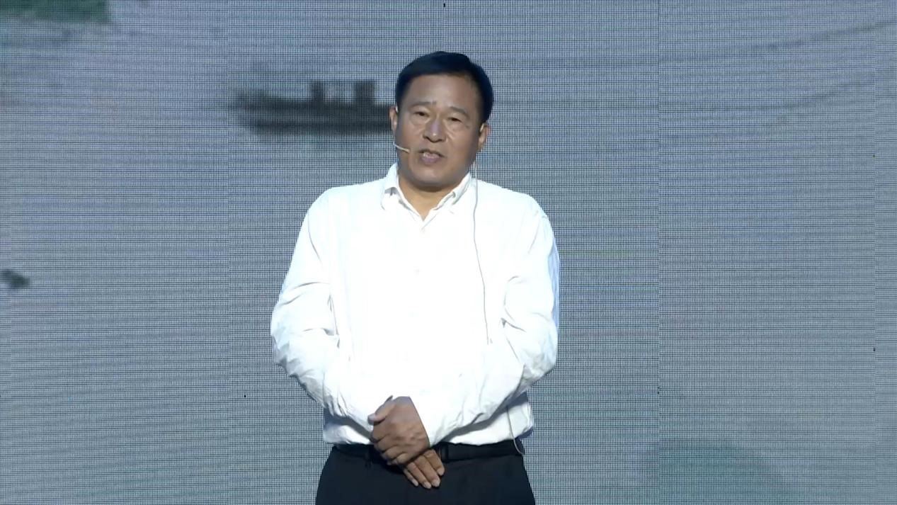 浙江大學(xué)藝術(shù)與考古學(xué)院教授林留根現(xiàn)場講述。