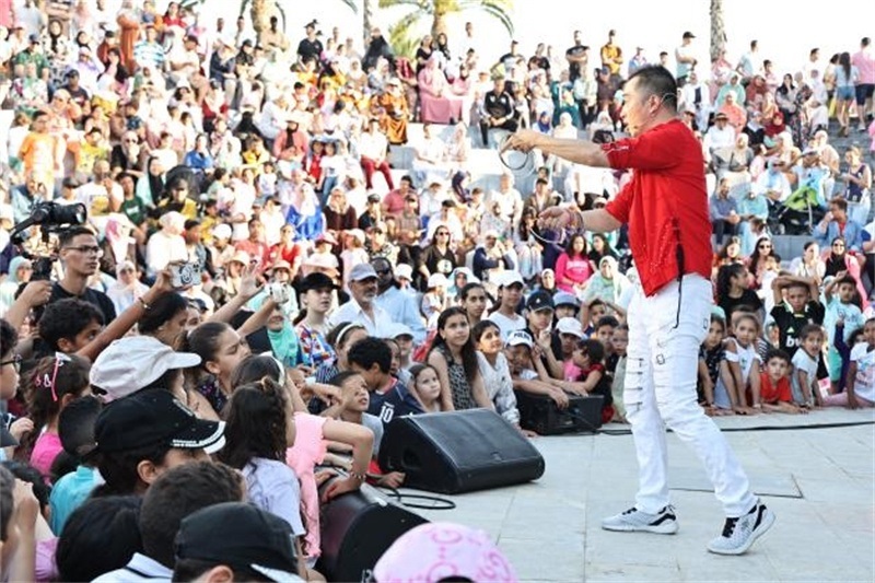 茶文化主題演出場(chǎng)景。拉巴特中國(guó)文化中心供圖