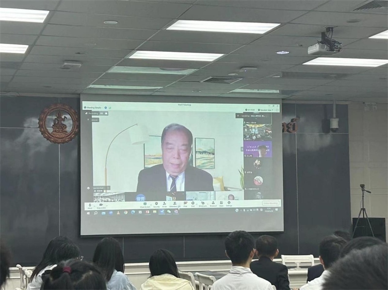 傅增有教授講座。