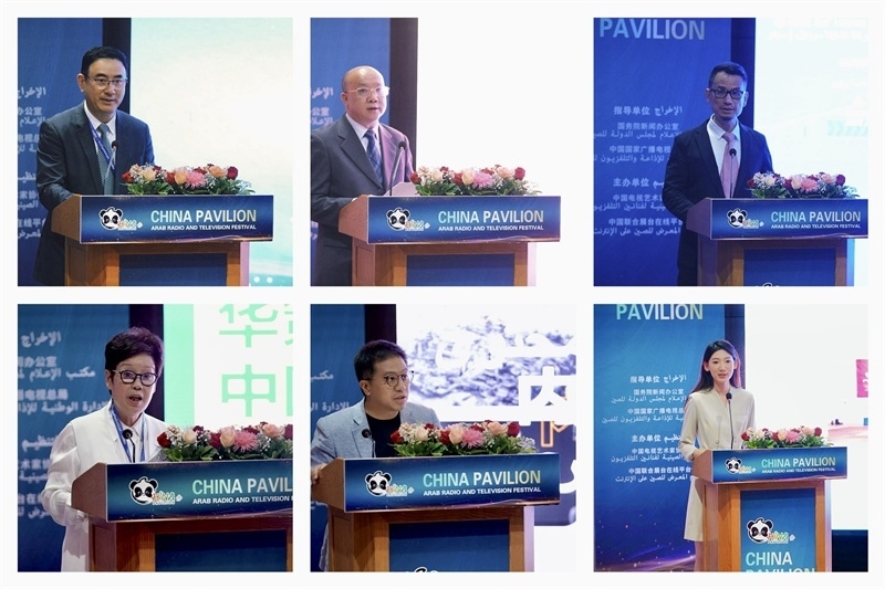 中國視聽機(jī)構(gòu)代表推介優(yōu)秀作品。主辦方供圖