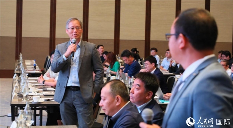 講座現(xiàn)場(chǎng)互動(dòng)。人民網(wǎng)記者 簡承淵攝