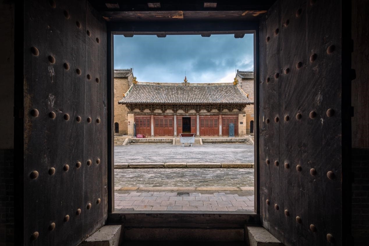 高平市崇明寺一角。蘇唐詩攝