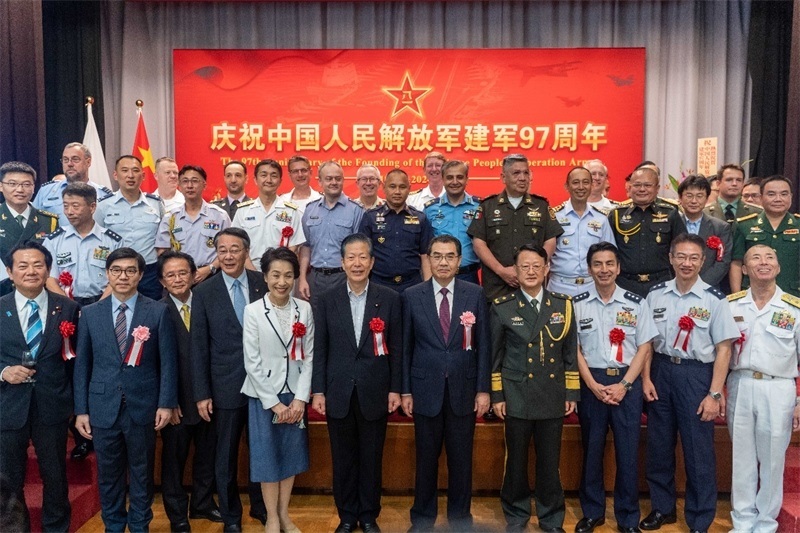 到場嘉賓合影。中國駐日本大使館供圖