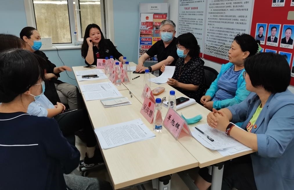 北京市東城區(qū)景山街道人大代表之家（資料照片）。新華社發(fā)（北京市人大常委會供圖）