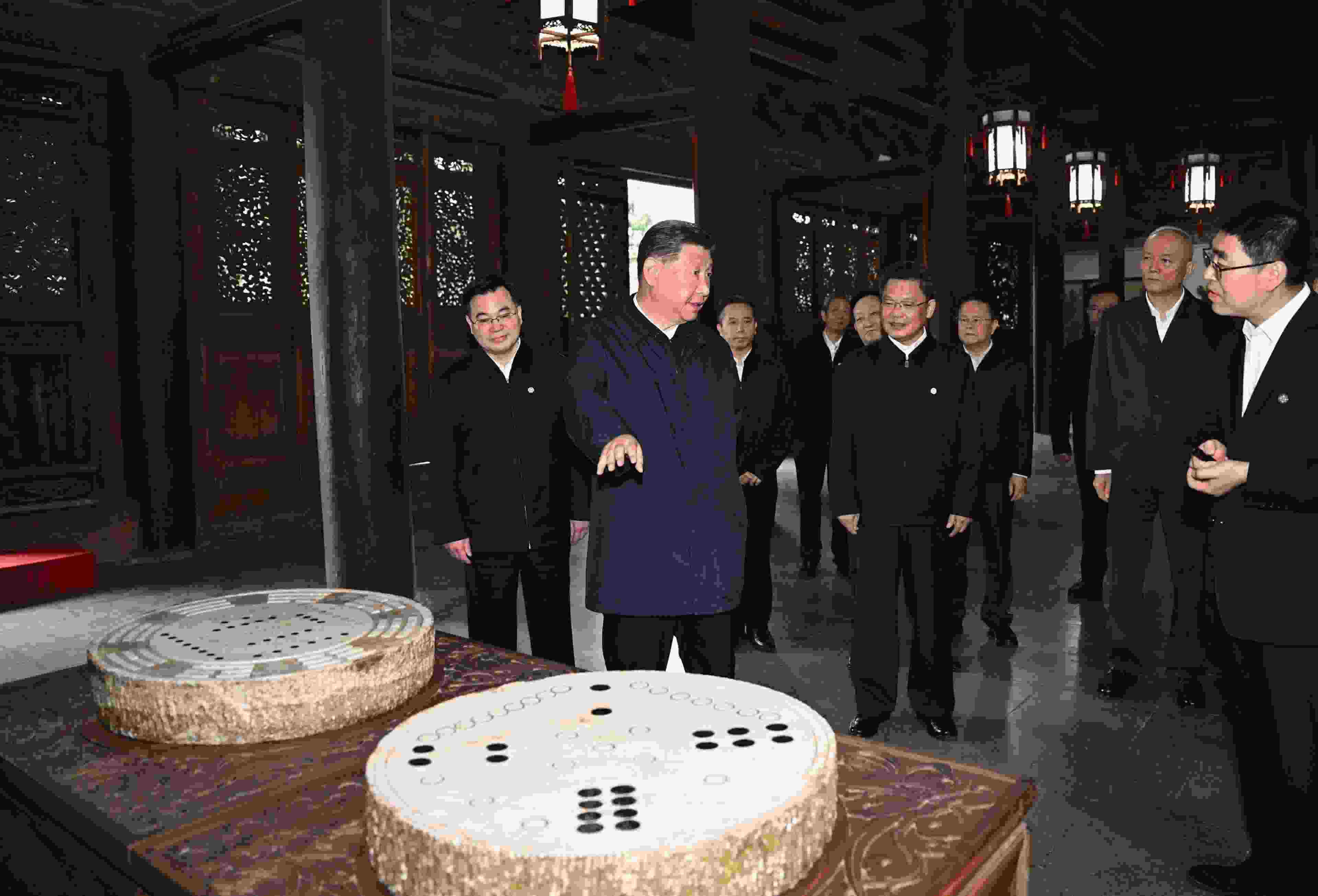 2024年9月10日，習近平總書記在甘肅天水考察了全國重點文物保護單位伏羲廟。