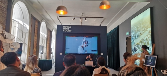 中英青年數(shù)字創(chuàng)意產(chǎn)學(xué)交流會(huì)現(xiàn)場(chǎng)。逸麟 攝