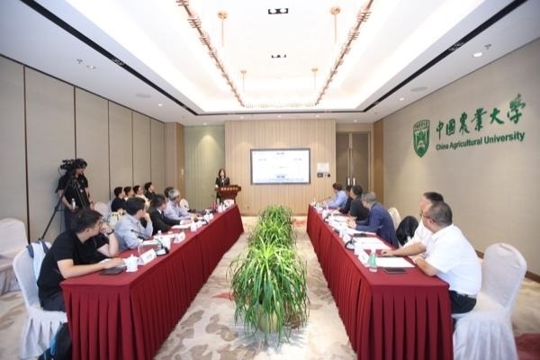 路演會現(xiàn)場。中國農(nóng)業(yè)大學(xué)供圖