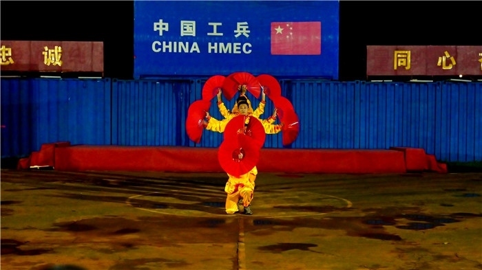 中國傳統(tǒng)文化節(jié)目表演。孫千攝